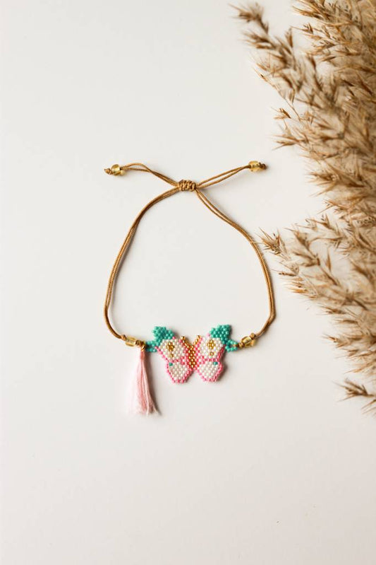 Free like a Butterfly Bracelet (Little Girls)