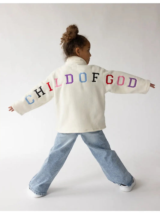 Child of God Fleece Kids Pullover