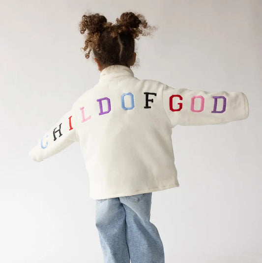 Child of God Fleece Kids Pullover
